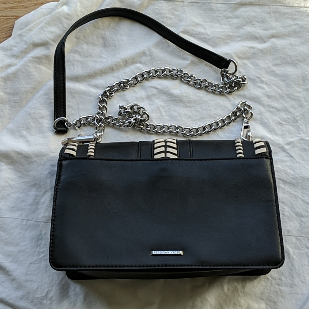 Rebecca Minkoff Whipstitch Love Cross Body Bag - Picture 2 of 5